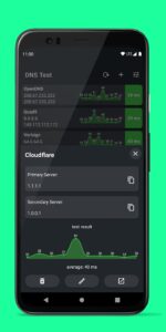 Screenshot DNS Speed Test Mod APK