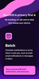 Screenshot BuzzKill Notification Manager Mod APK