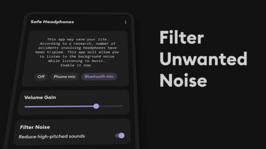 Screenshot Safe Headphones: Hear Clearly Mod APK