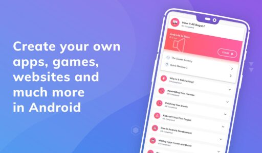 Screenshot Learn Android App Development Mod APK