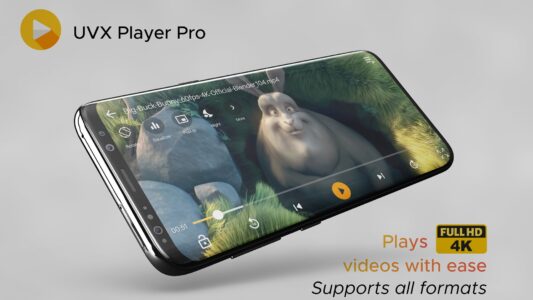 Screenshot UVX Player Pro Mod APK