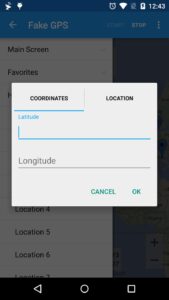 Screenshot Fake GPS Mod APK