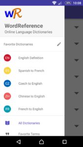 Screenshot WordReference.com Dictionaries Mod APK