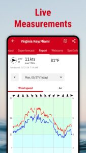 Screenshot Windfinder: Wind & Weather map Mod APK