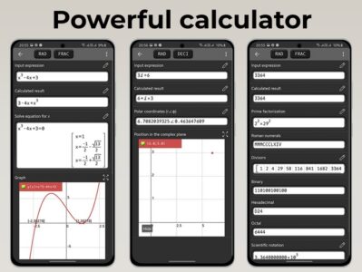 Screenshot Graphing Calculator Plus 84 83 Mod APK