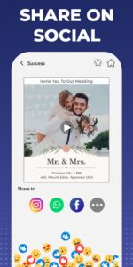 Screenshot Video Invitation Maker Mod APK