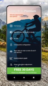 Screenshot Bike Tracker: Cycling & more Mod APK