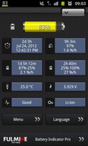 Screenshot Battery Indicator Pro Mod APK