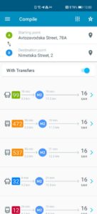 Screenshot EasyWay public transport Mod APK