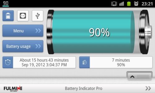 Screenshot Battery Indicator Pro Mod APK