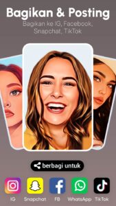 Screenshot ToonTap: AI Headshot Generator Mod APK