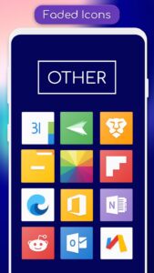 Screenshot Faded - Icon Pack Mod APK