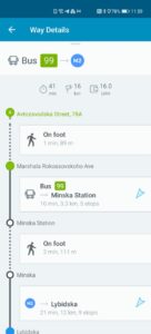 Screenshot EasyWay public transport Mod APK