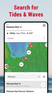 Screenshot Windfinder: Wind & Weather map Mod APK