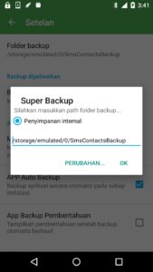 Screenshot Super Backup and Restore Mod APK