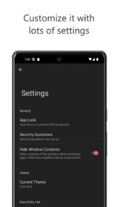 Screenshot Offline Diary Mod APK