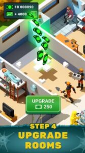 Screenshot Zombie Hospital Idle Tycoon Mod APK