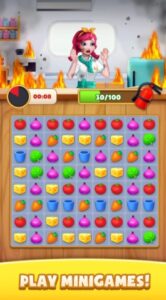 Screenshot Chef Match: Food truck match 3 Mod APK