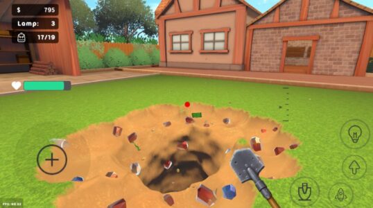 Screenshot Digging a Hole Simulator Mod APK