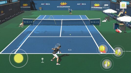 Screenshot Cross Court Tennis 3 Mod APK