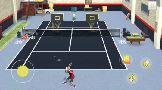 Screenshot Cross Court Tennis 3 Mod APK