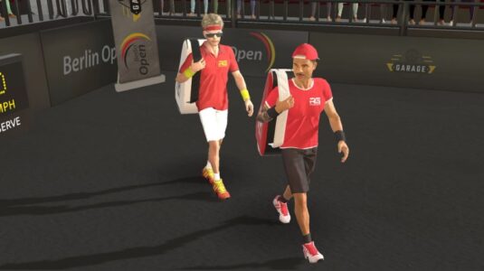 Screenshot Cross Court Tennis 3 Mod APK