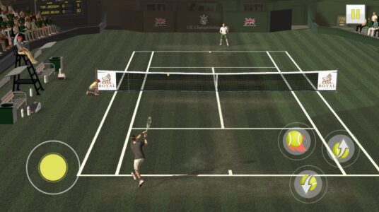 Screenshot Cross Court Tennis 3 Mod APK