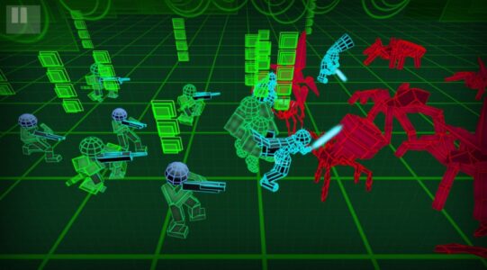 Screenshot Stickman Neon Spiders Battle Mod APK