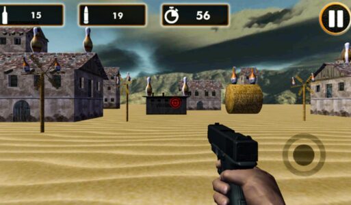 Screenshot Real Bottle Shoot Game 3D Mod APK