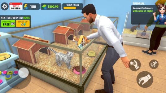 Screenshot Pet Shop Journey Simulator Mod APK