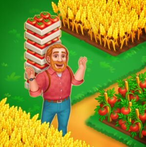 تنزيل Farm Town Village Build Story Mod Apk v4.86 (أموال/جواهر غير محدودة) الأحدث لعام 2026