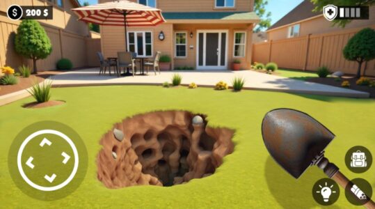 Screenshot Digging A Hole:Miner Simulator Mod APK