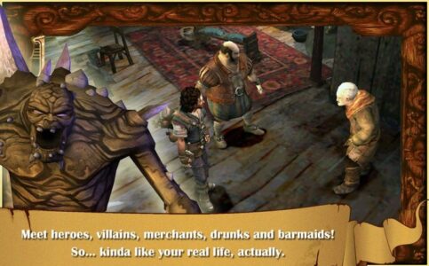 Screenshot The Bard's Tale Mod APK