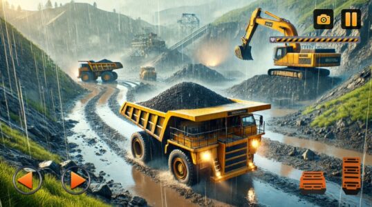 Screenshot Heavy Machines and Mining Game Mod APK