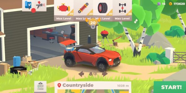 Screenshot Hillside Drive: car racing Mod APK