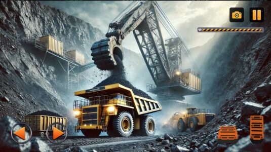 Screenshot Heavy Machines and Mining Game Mod APK