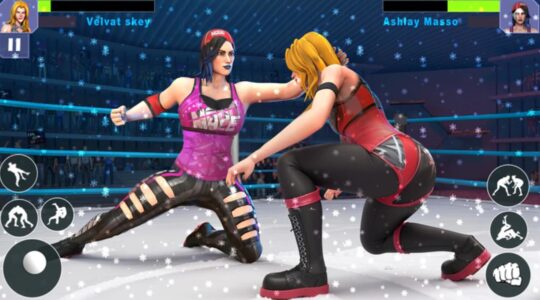 Screenshot Bad Girls Wrestling 21 Mod APK