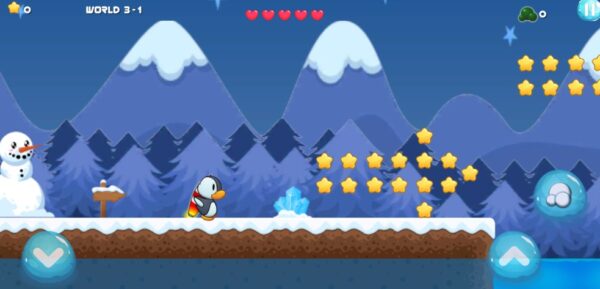 Screenshot Adventure Penguin Fun And Run Mod APK