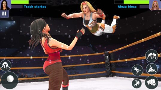 Screenshot Bad Girls Wrestling 21 Mod APK