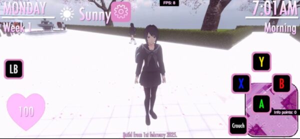 Screenshot Yandere simulator escape from senior Mod APK