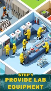 Screenshot Zombie Hospital Idle Tycoon Mod APK