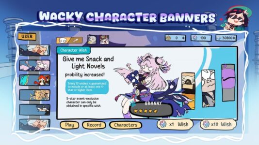 Screenshot Wacky Wisher: Silly Genshin Mod APK