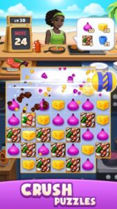 Screenshot Chef Match: Food truck match 3 Mod APK