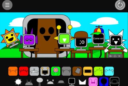 Screenshot sprunki funny computer man Mod APK