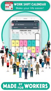 Screenshot Work Shift Calendar Mod APK