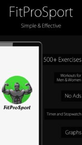 Screenshot Fitness Trainer FitProSport FULL Mod APK