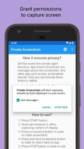 Screenshot Private Screenshots Mod APK