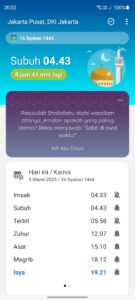 Screenshot SalatKu - Prayer Times Mod APK