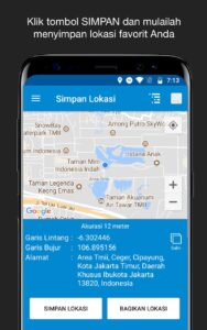 Screenshot Save Location GPS Mod APK