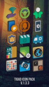 Screenshot Tigad Pro Icon Pack Mod APK